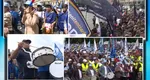 Protest la Cotroceni. Sute de sindicaliști, revoltați de măsurile de austeritate. Cosmin Dorobanțu, șeful sindicatelor din penitenciare: „Nu vrem să plătim dezmățul clasei politice, amantele și lipitorii de afișe ale partidelor”