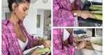 Rețeta de salată cu dovlecel și smântână a Ramonei Olaru. Vedeta de la Neatza le-a arătat fanilor cât de bine se pricepe la gătit