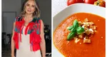 Rețeta de supă de roșii a Adinei Halas. Chiar și cei mai mofturoși o adoră: ”Fiul meu a golit farfuria”