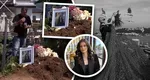Teodora Marcu își doarme somnul de veci lângă bunicii ei, în satul natal. Imagini dureroase de la mormântul tinerei de 23 de ani