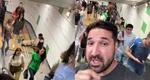 Cât câștigă un cerșetor la metroul Piața Unirii din Capitală. Venitul său i-ar face invidioși pe cei ce-i donează