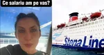 Ce salariu are o româncă ce lucrează pe vas, pe lângă cazare și mese gratuite. Vede întreaga lume și rămâne cu o sumă frumoasă în buzunar VIDEO
