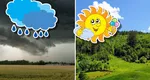 PROGNOZA METEO. Zile cu disconfort termic, dar şi furtuni cu grindină şi descărcări electrice