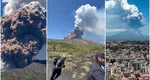 VIDEO Vulcanul Etna a erupt din nou. Imagini dramatice cu turiștii care fug din fața pericolului