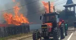România arde la propriu. VIDEO cu incendiile de vegetaţie care s-au întins pe zeci de hectare