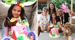 Eva Măruţă a împlinit 10 ani. Ce mesaje emoționante i-au transmis Andra și Cătălin