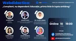 Conferinţa Webdidactica „Conștient, nu dependent – Educația, prima linie în lupta antidrog”: Profesori, medici și foști dependenți, față în față cu problema reală a drogurilor în școli