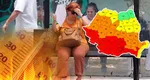 Cod roșu și portocaliu de CANICULĂ pentru aproape toată țara. Temperaturi extreme în weekend, de până la 43 de grade