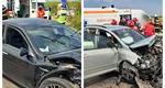 Accident cu trei mașini pe Centura Ploieștiului. Două persoane sunt în stare gravă