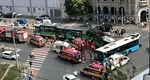 Accident între un tramvai și un autobuz STB în București. 11 persoane au nevoie de îngrijiri medicale