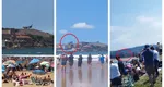 Panică pe o plajă foarte populară. Un avion aproape că a atins pământul în timpul unei manevre acrobatice VIDEO
