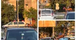 Călăreț din Focșani, urmărit de polițiști după ce a trecut cu calul pe roșu. Imagini desprinse din filmele de comedie