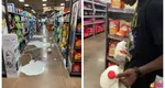 Noua modă pe TikTok. Influenceri dornici de vizualizări hărțuiesc cumpărătorii și personalul supermarketurilor