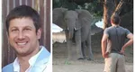 Milionar ucis de un elefant care l-a călcat în picioare! Filmul tragediei