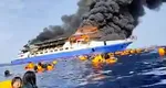 VIDEO Tragedie pe mare! Un feribot cu 300 de pasageri la bord a luat foc în larg: ”Ardem pe mare. Avem nevoie de ajutor, repede!”