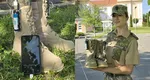 O elevă a Școlii Militare din Sibiu a creat bocancii care transformă mersul pe jos în energie electrică. Militarii vor putea să-și încarce telefoanele în timp ce bat pas de defilare