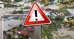 Cod roşu de ploi torențiale și vijelii puternice în patru județe. Hidrologii anunță viituri şi inundaţii
