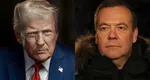 Donald Trump îl umilește pe fostul președinte rus Dmitri Medvedev, care a amenințat SUA cu războiul: „Fostul președinte ratat al Rusiei să fie atent la ce vorbește”. Trompeta lui Putin îi trimitea pe români „la dracu” cu un an în urmă