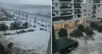Imagini înfricoșătoare! Valurile de tsunami lovesc blocurile din Japonia după cutremurul de 8,8. În Rusia a erupt un vulcan VIDEO