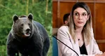 Cresc amenzile pentru oamenii care hrănesc urșii de pe marginea drumurilor. Anunțul de ultimă oră al ministrei Mediului, Diana Buzoianu