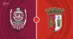 CFR Cluj – Braga 1-2, traseu complicat pentru ardeleni în Europa League