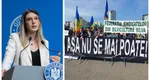 Șefa de la Mediu, după ce a fost huiduită de sindicaliști, care nu au lăsat-o să vorbească: ”Romsilva nu este vacă de muls pentru nimeni”