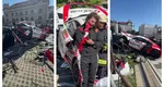 Fiul regretatului campion Mihai Leu, implicat într-un accident grav la raliul Timișoarei. Marco a pierdut controlul și a făcut praf mașina tatălui său