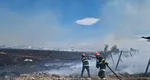 A fost emis Ro-Alert, incendiu major la ieşirea din Craiova VIDEO