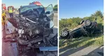 Accident grav pe Autostrada A1, sunt victime încarcerate. Planul Roșu de Intervenție activat