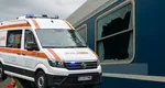 Accident cumplit într-un tren CFR. Două fetițe de 9 și 12 ani au ajuns de urgență la spital după ce un geam a căzut peste ele în vagon