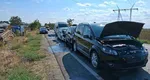 Accident în lanţ pe DN6, pe drumul spre Alexandria. Patru persoane au fost duse la spital