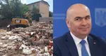 Primăria lui Ilie Bolojan a început să demoleze casele pe care le-a cumpărat cu 630.000 de euro pentru a face parcări și spații verzi VIDEO