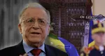 Inscripția care lipsește de pe crucea lui Ion Iliescu. Este prezentă de obicei pe crucile celor botezați în religia creștin-ortodoxă