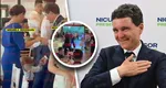Nicușor Dan, invitat surpriză la o nuntă, în weekendul de Sfânta Maria. Președintele a făcut show cu fiul său pe ringul de dans