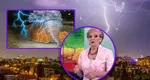 Prognoza meteo. Două anotimpuri în weekend, caniculă şi furtuni violente, cu grindină şi vijelii. Romica Jurca anunţă unde şi când încep fenomenele extreme