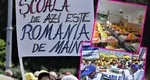 Protestele continuă în Educaţie. „Va fi grevă generală, declanşăm procedurile. Dacă ţara nu-și permite un popor educat, să facem puşcării”