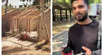 Câştigă 3.850 de lei şi îşi face o casă în Sri Lanka: „Îmi place la voi, se trăieşte bine în România”