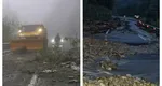 Viitură puternică pe Transfăgărășan. Zeci de mașini au fost blocate, iar doi turiști au fost dați dispăruți