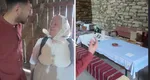 Petrecerea e în toi de când și-a făcut Tanti Lenuța „discotecă” în șură. Bunica lui Mircea Bravo ne-a demonstrat cât de talentată este la design interior: „Era păcat de piatra asta să nu se vadă, să o văcălești”