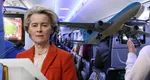 Panică în avionul Ursulei von der Leyen! A aterizat în Bulgaria folosind hărți de hârtie, din cauza bruierii GPS-ului de către ruși!