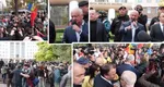 Chișinăul, în alertă după înfrângerea pro-rușilor. Protest cu îmbrânceli, oameni ademeniți cu bani și hrană să iasă în stradă VIDEO
