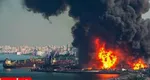 VIDEO Potop de drone asupra portului Primorsk şi a centralei nucleare Smolensk din Rusia