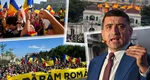 George Simion își upgradează amenințările. De la ”jupuiţi în piaţa publică” trece la ”revoltă în stil Nepal”. ”Nu garantez că vor fi iertați de români”