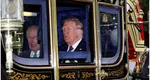 Moment istoric! Donald Trump și Melania, plimbați cu caleașca de aur la Windsor. Ce discută președintele SUA cu Regele Charles