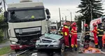 Trei morți într-un accident pe DN 7, la Bascov. Traficul este blocat