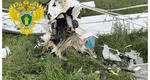 Avion prăbuşit, primele imagini cu epava. Seia în calcul eroarea de pilotaj