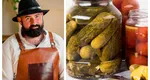 Chef Adi Hădean, sfaturi pentru murăturile perfecte. Când se pun castreveţii, ce condimente cer gogonelele şi ce trebuie să ştii neapărat despre varza la butoi