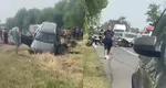 Accident brutal cu opt persoane implicate în Ialomița. A fost activat Planul Roșu de Intervenție