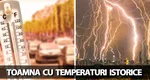 Accuweather anunţă o lună octombrie fără precedent în România. Ce se întâmplă în Capitală