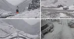 Ninge ca iarna în România. La munte a nins și s-a depus strat de zăpadă la final de septembrie